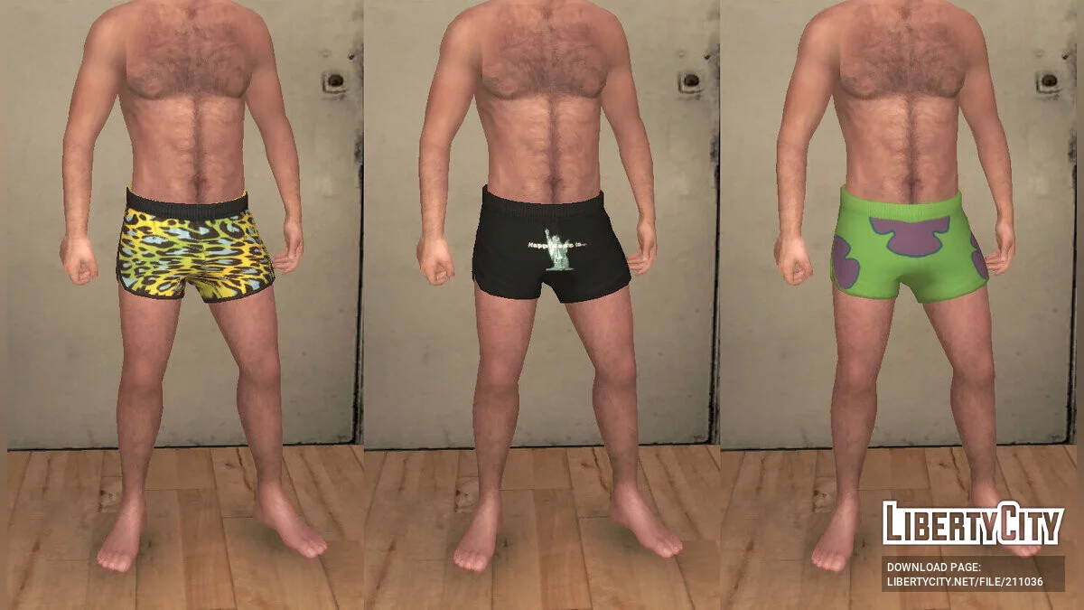 Summer - Shirtless Niko Bellic & Swimwear / GTA 4