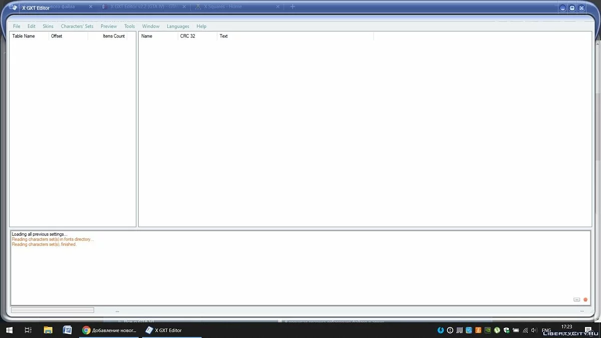 X GXT Editor v2.2 / GTA 4