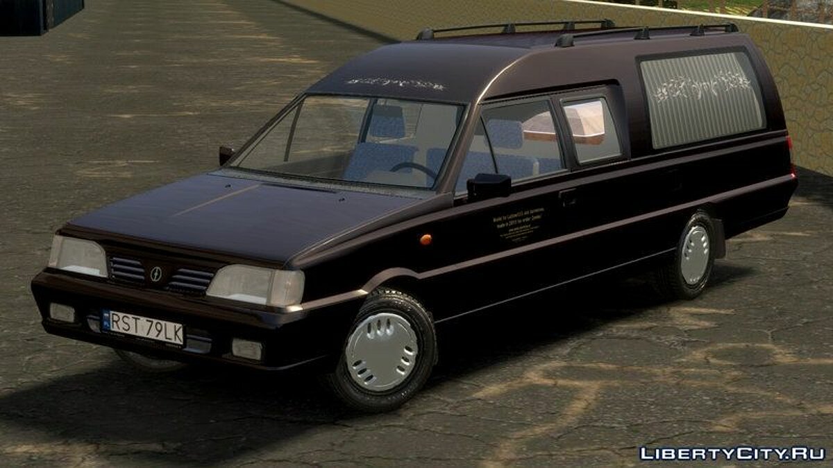 Скачать Daewoo-FSO Polonez Bella Hearse для GTA 4