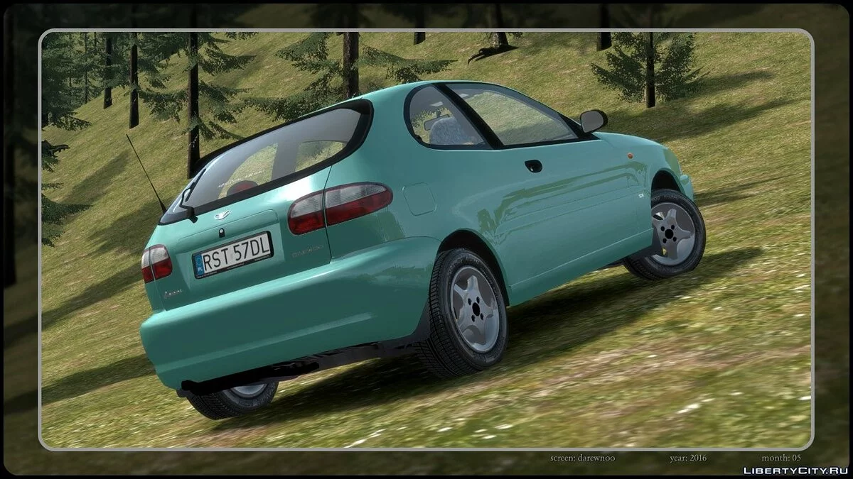 Daewoo Lanos 3-door SX PL 1997 / GTA 4