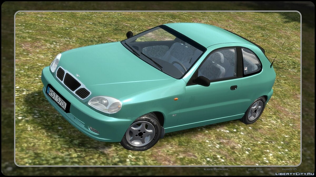 Скачать Daewoo Lanos 3-door SX PL 1997 для GTA 4