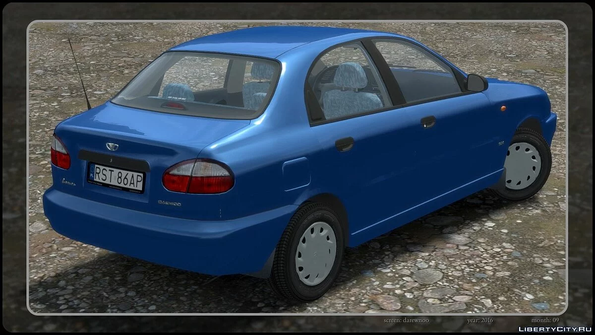 Daewoo Lanos sedan SX PL 1997 / GTA 4