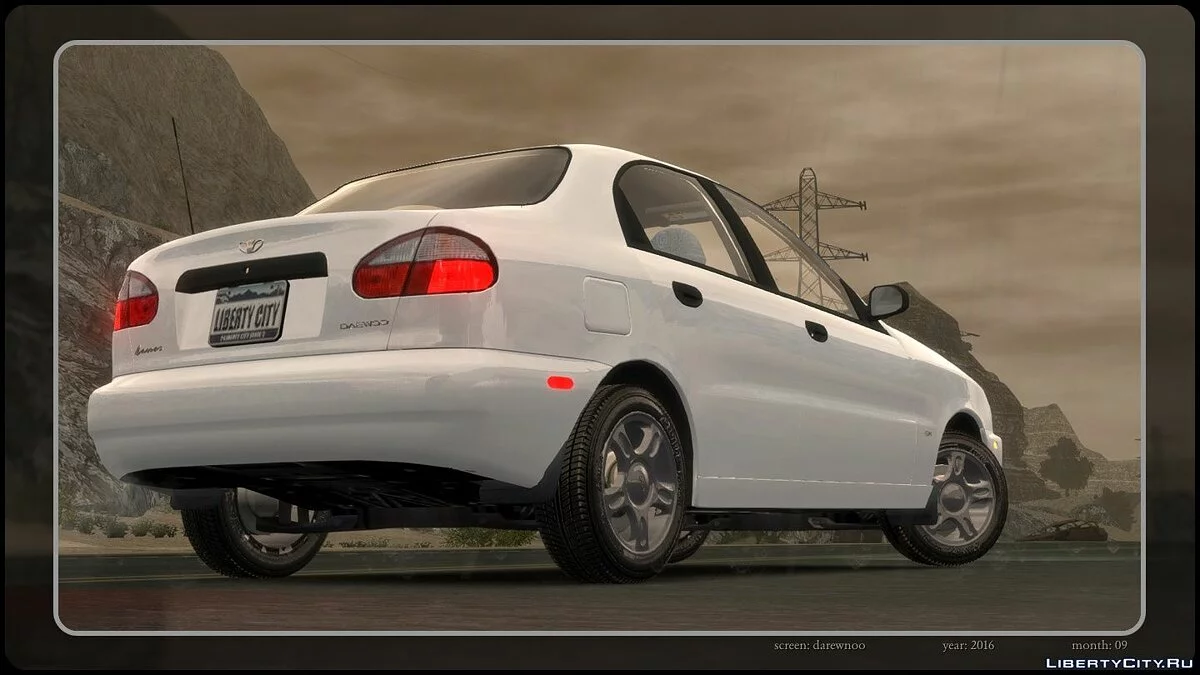 Daewoo Lanos sedan SX US 1999 / GTA 4