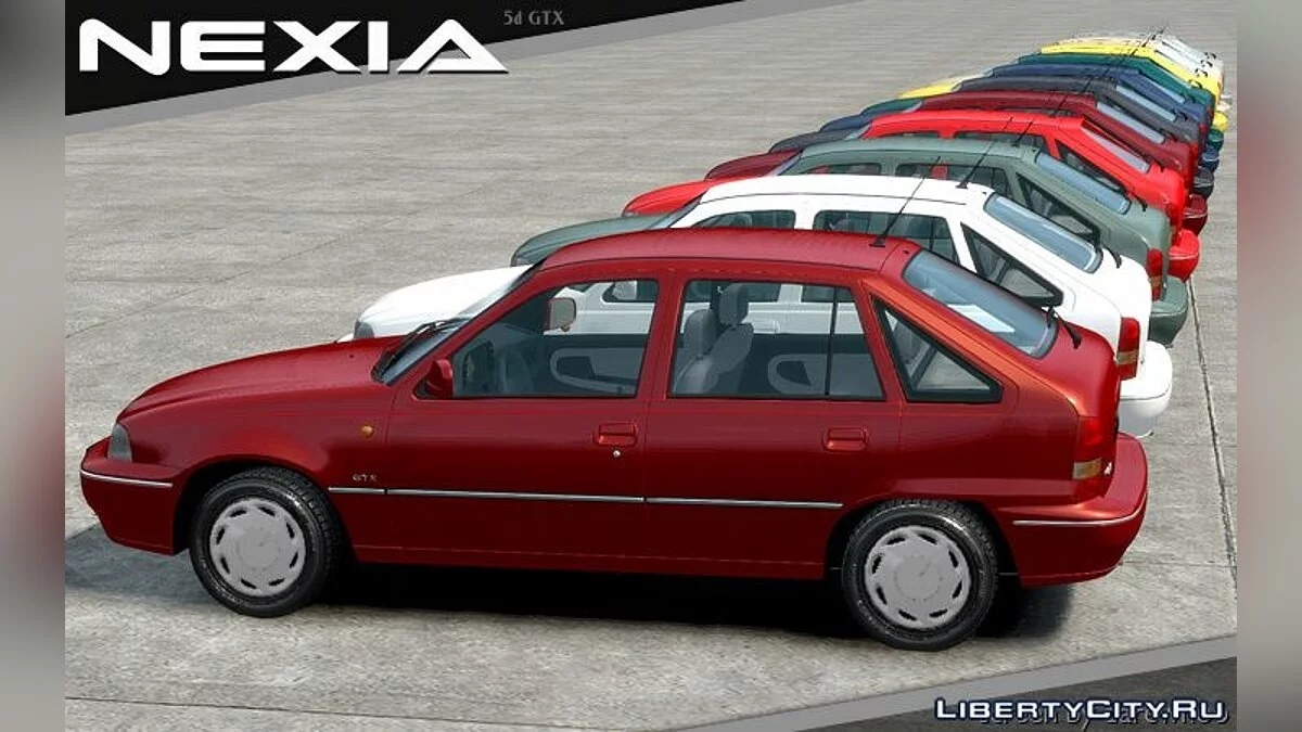 Daewoo Nexia 5d GTX PL 1996 / GTA 4