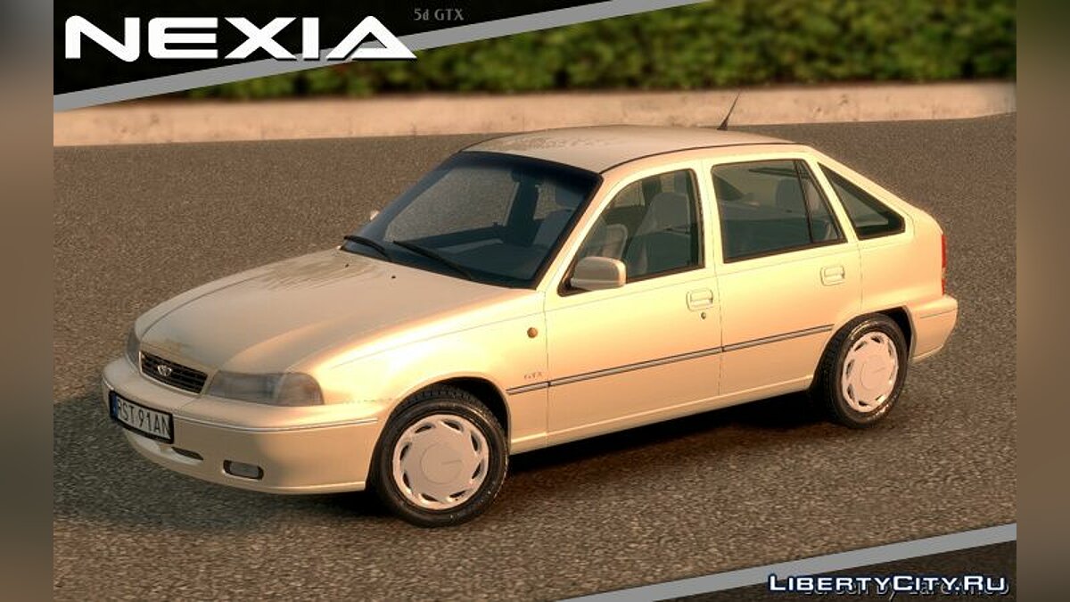 Скачать Daewoo Nexia 5d GTX PL 1996 для GTA 4