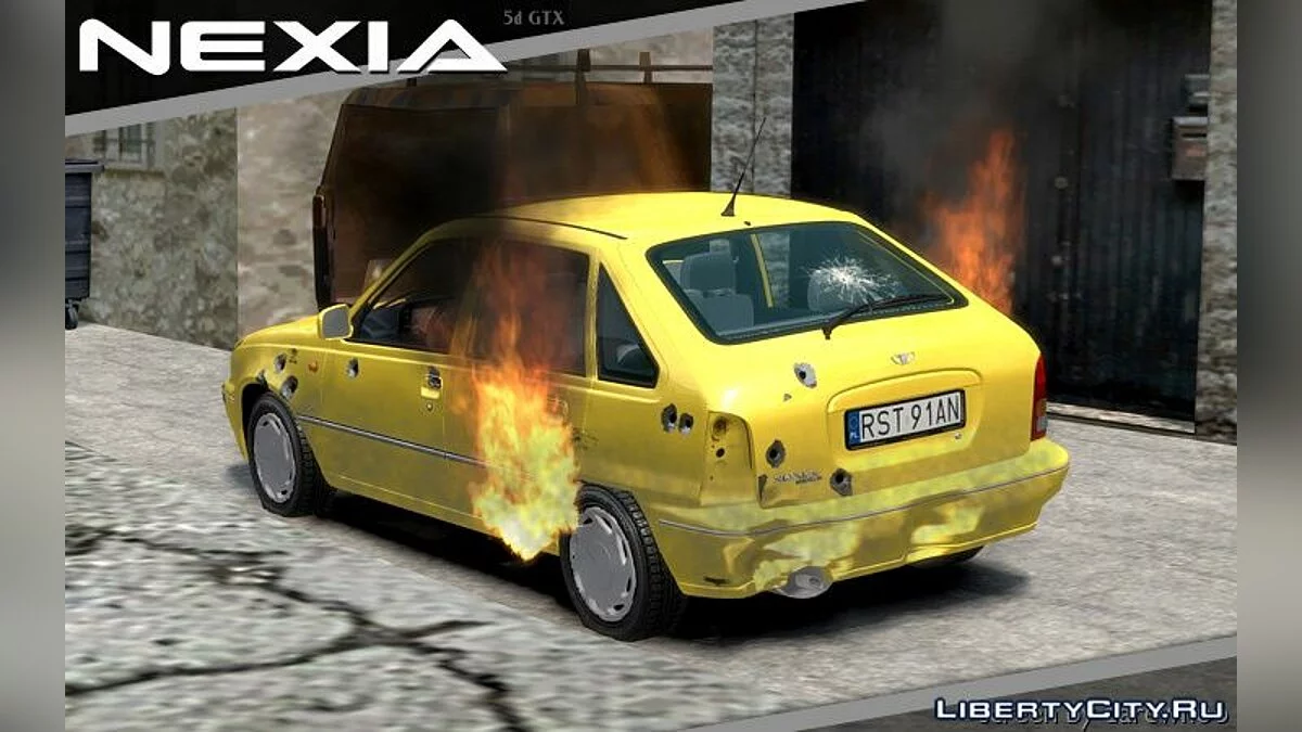 Daewoo Nexia 5d GTX PL 1996 / GTA 4