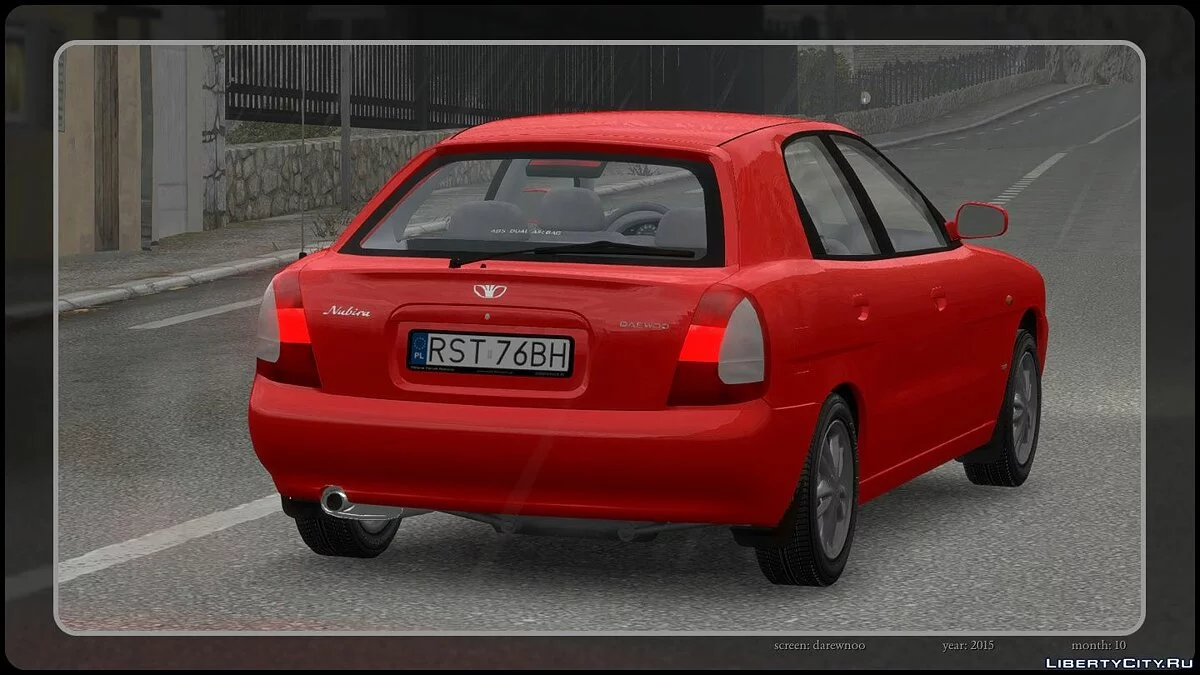 Daewoo Nubira I 5d hatch PL CDX 1997 / GTA 4