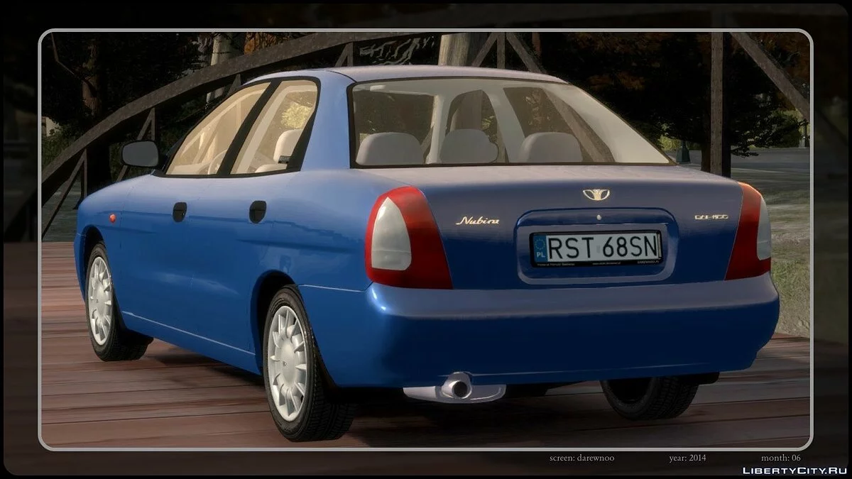 Daewoo Nubira I sedan S PL 1997 / GTA 4