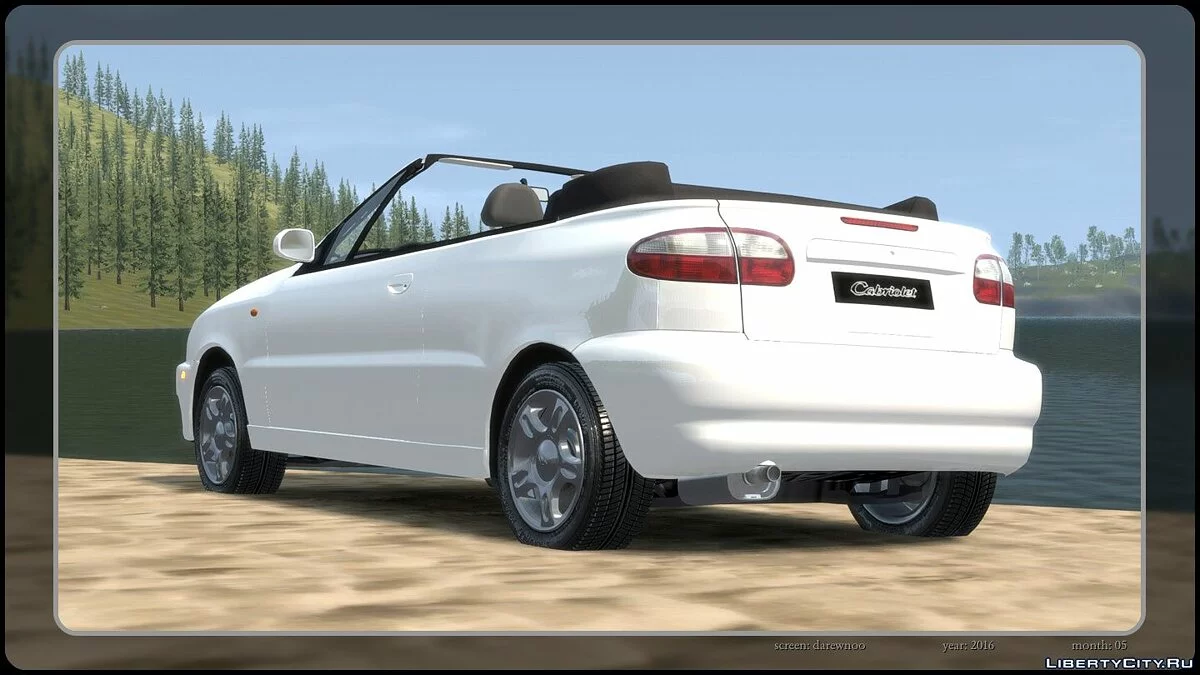 Daewoo Lanos Cabriolet Concept 1997 / GTA 4