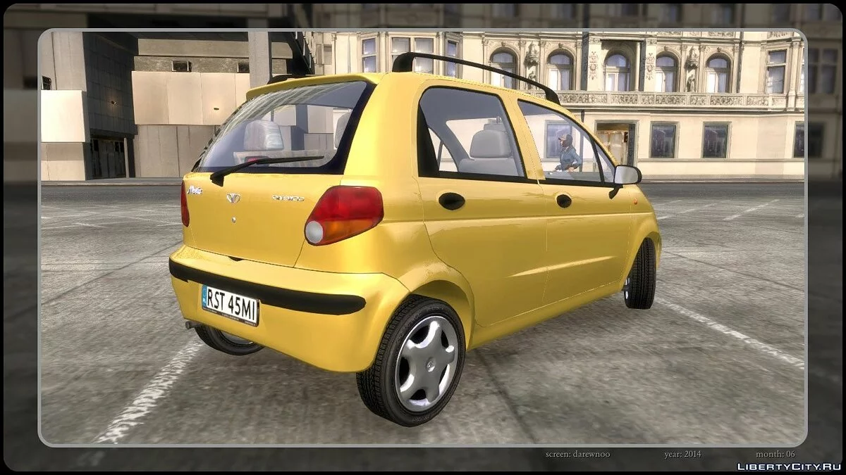 Daewoo Matiz I SE 1998 / GTA 4