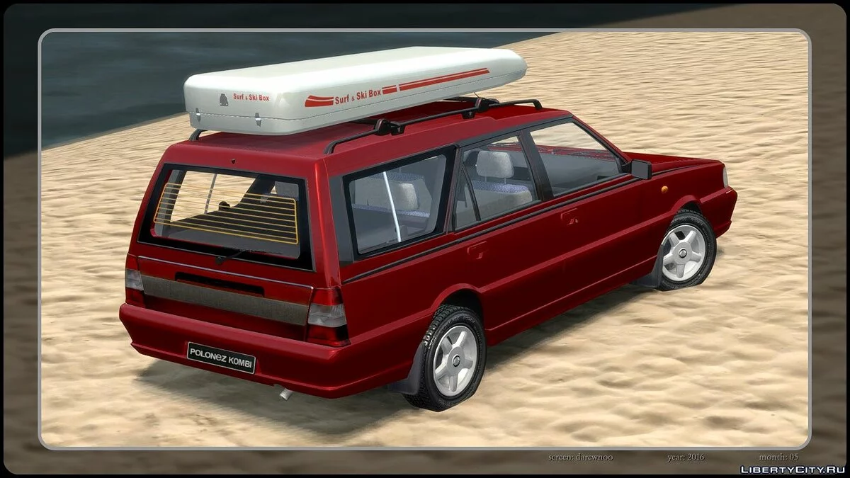 Daewoo-FSO Polonez P-120 Concept 1998 / GTA 4
