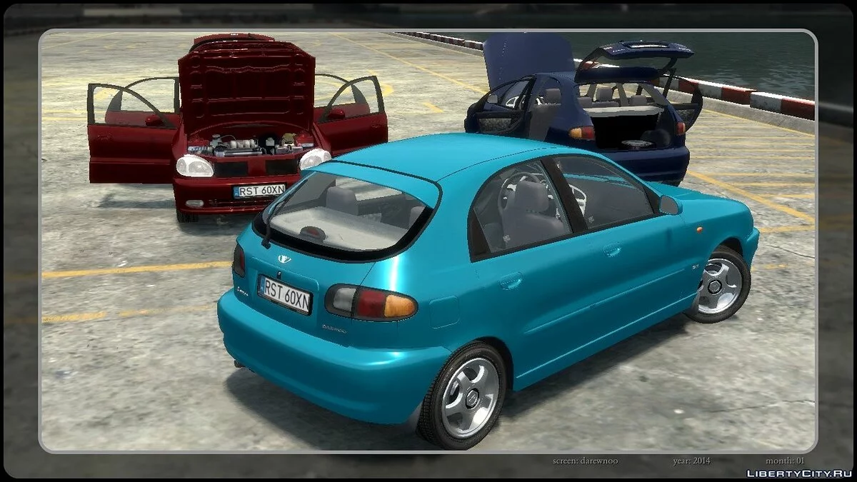 Daewoo Lanos 5-door SX PL 2001 / GTA 4