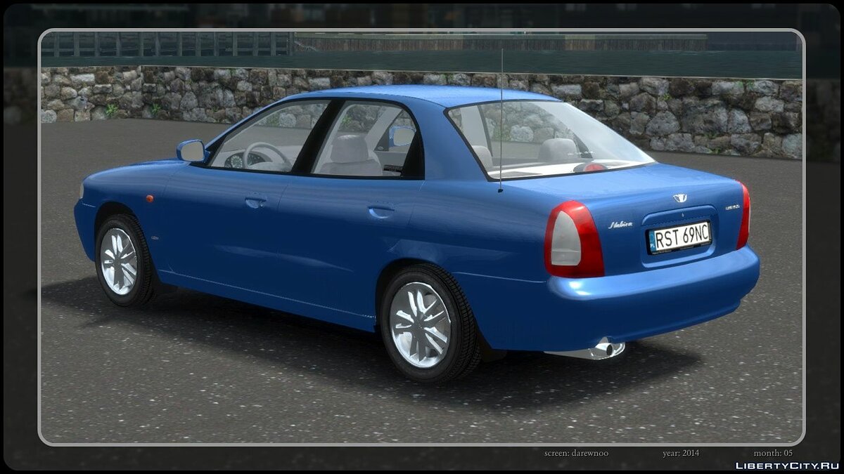 Скачать Daewoo Nubira I sedan CDX PL 1997 для GTA 4