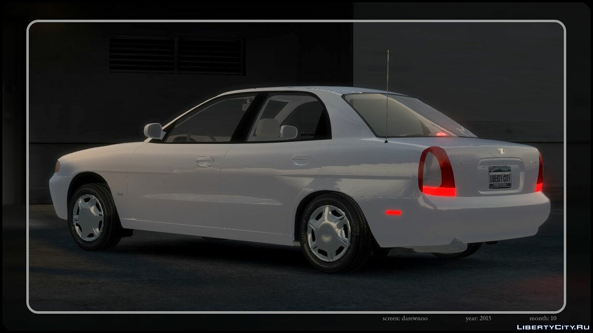 Скачать Daewoo Nubira I sedan SX US 1999 для GTA 4