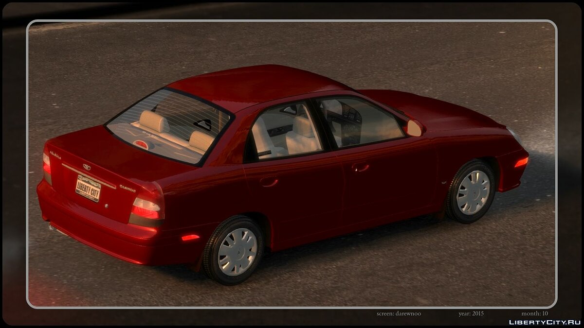 Скачать Daewoo Nubira II sedan SX US 2000 для GTA 4