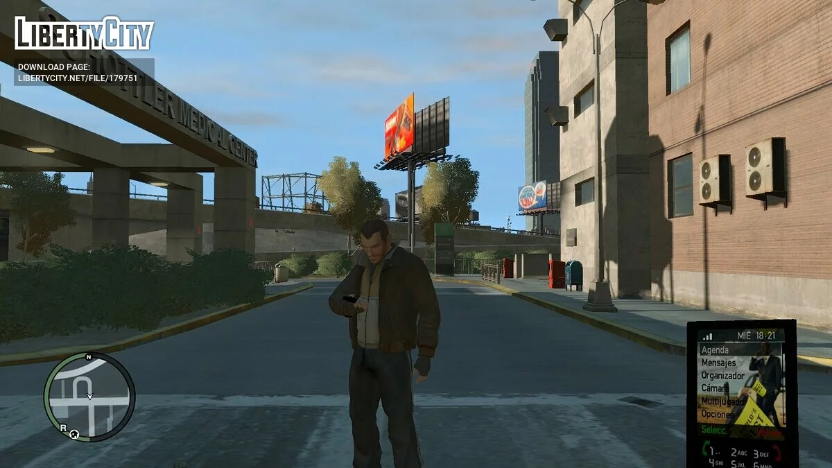 Тема для телефона в стиле сериала «Лучше звоните Солу» / GTA 4