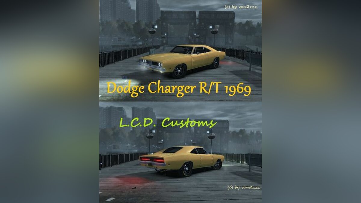1969 Dodge Charger R/T для GTA 4 - Картинка #1