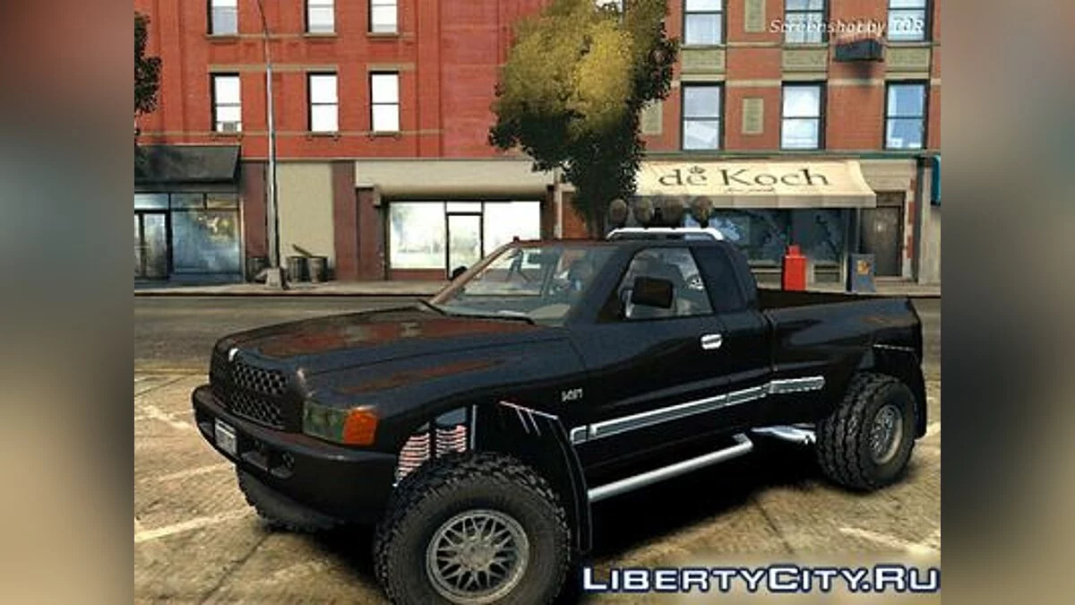 1994 Dodge Ram 2500 Army v1.1 / GTA 4