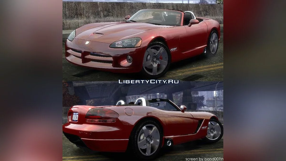 Dodge Viper SRT-10 '2003 v.2.0 / GTA 4