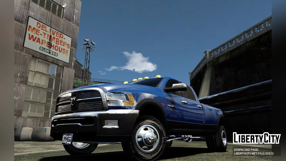 Dodge Ram 3500 2010 (Stock version №2) / GTA 4