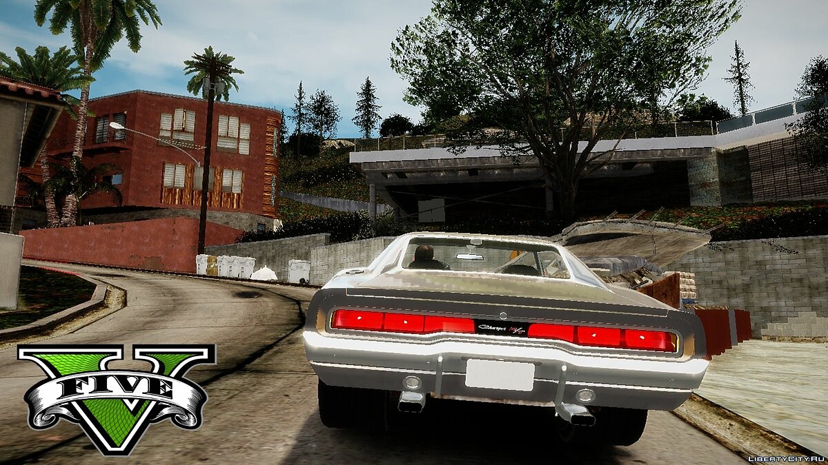 Скачать Fast and Furious 7 1970 Dodge Charger Movie car mod v2.0 для GTA 4