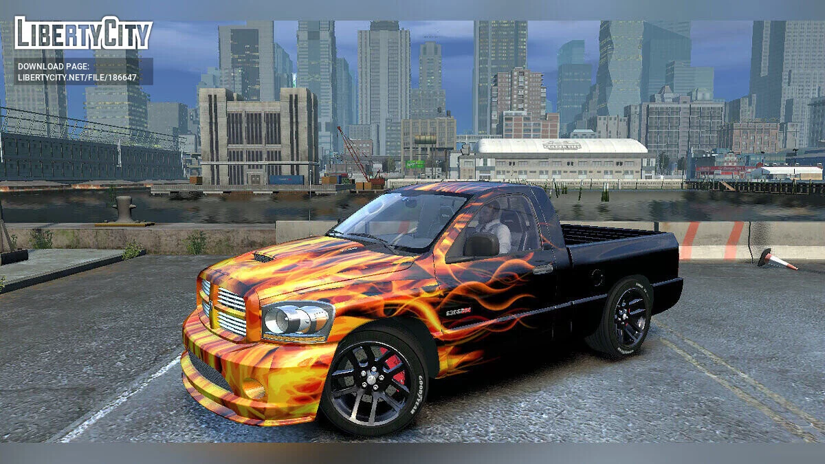 Dodge Ram SRT-10 + новые винилы / GTA 4
