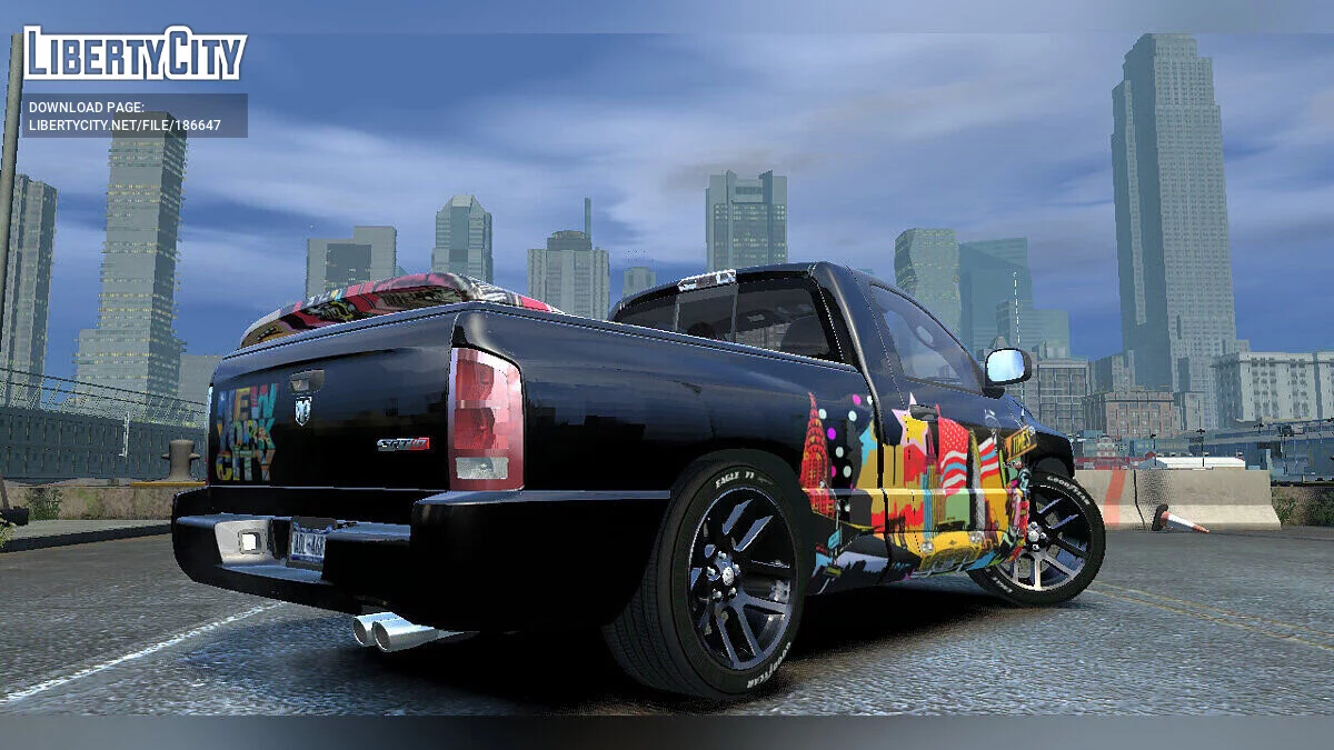 Dodge Ram SRT-10 + новые винилы / GTA 4