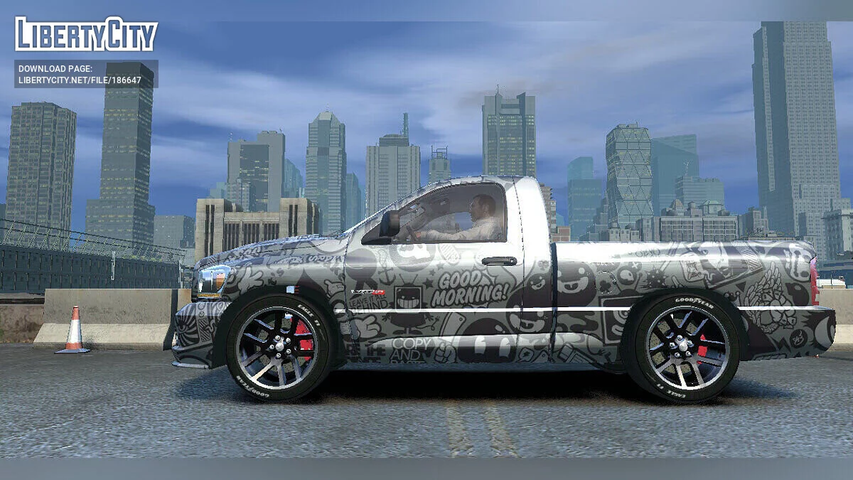 Dodge Ram SRT-10 + новые винилы / GTA 4