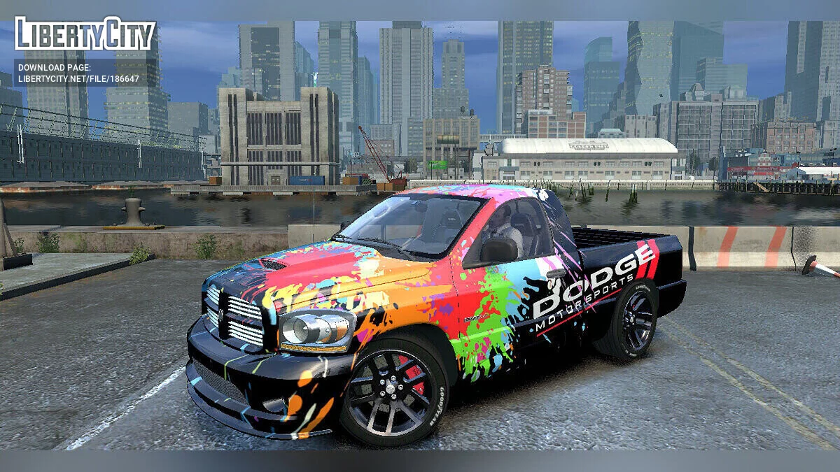 Dodge Ram SRT-10 + новые винилы / GTA 4