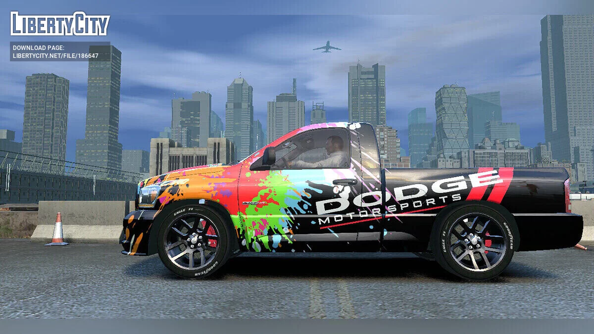 Dodge Ram SRT-10 + новые винилы / GTA 4