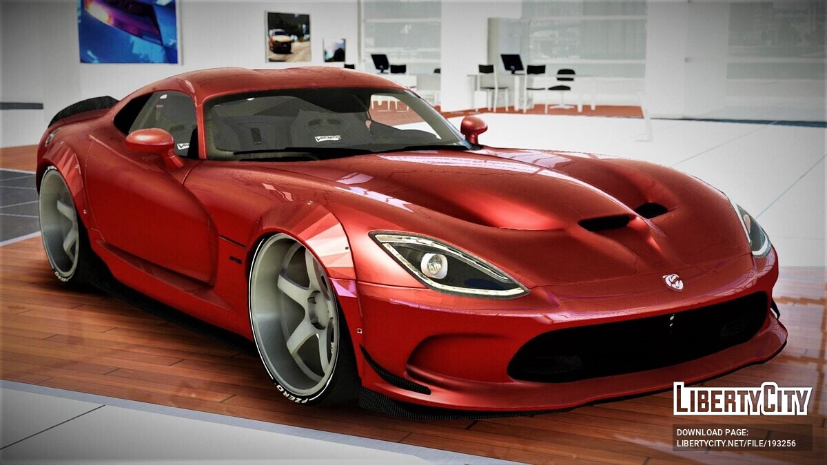 Скачать Dodge Viper SRT для GTA 4