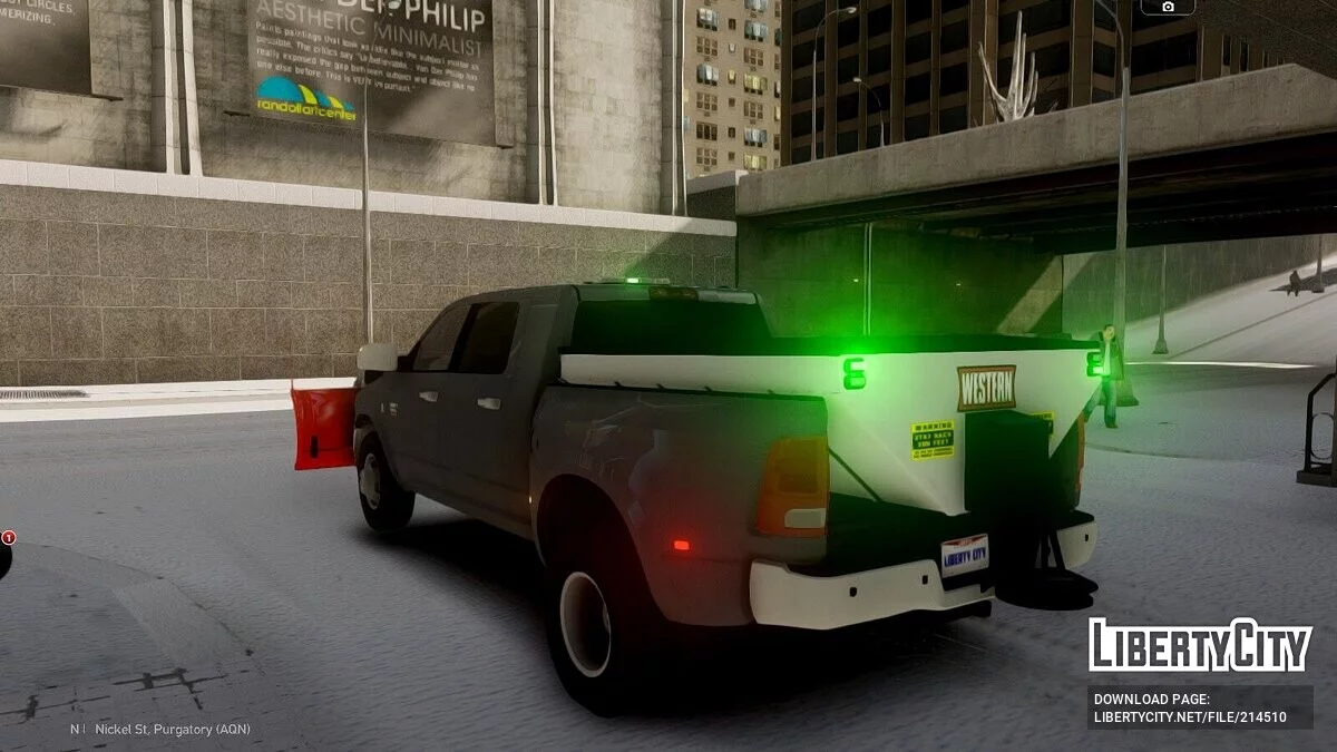 Dodge Ram 3500 Plow Truck / GTA 4
