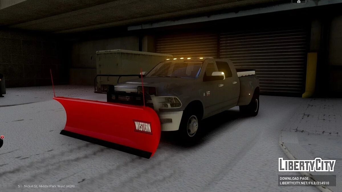 Dodge Ram 3500 Plow Truck / GTA 4