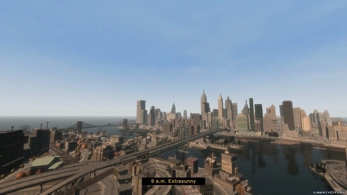Skyline Timecyc 1.3 - Полная переработка освещения / GTA 4