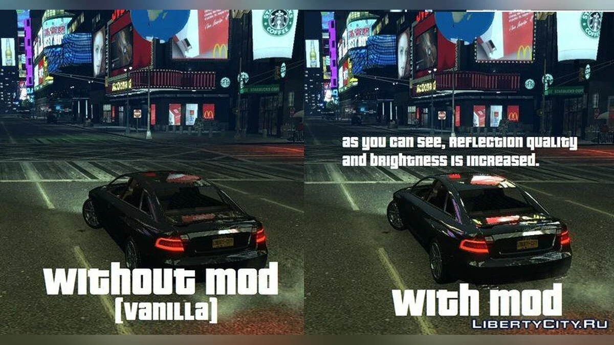 Increase Relfection Quality with ENB (v.2) / GTA 4