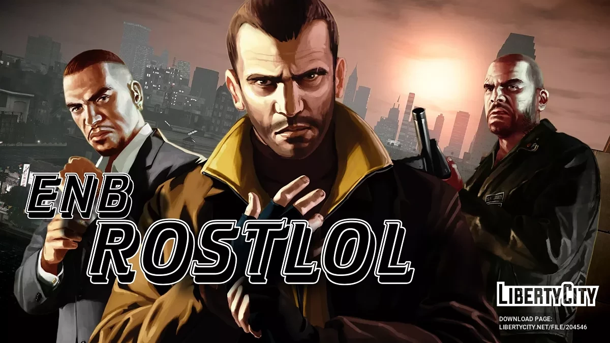 ENB для GTA 4. Для слабых и средних ПК (Обновлено 1.6) (FIX) / GTA 4