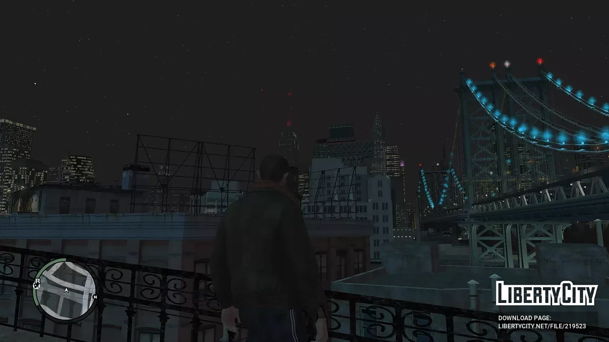 Улучшенные тени и чёткость картинки / GTA 4