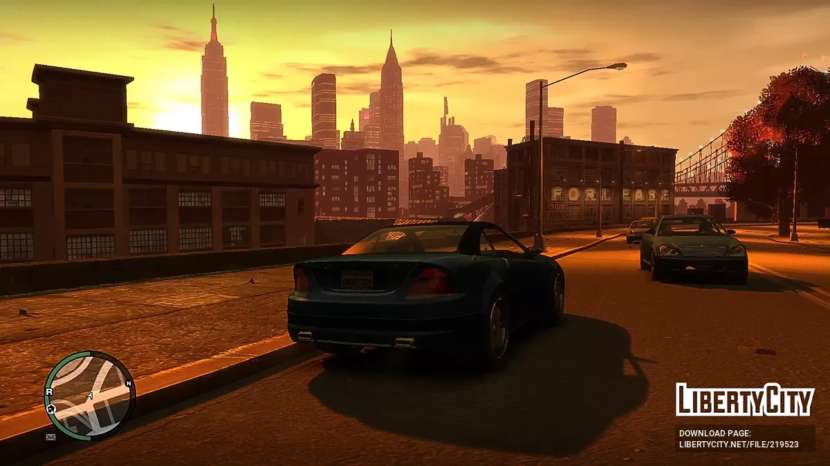 Улучшенные тени и чёткость картинки / GTA 4