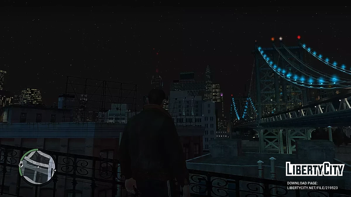 Улучшенные тени и чёткость картинки / GTA 4