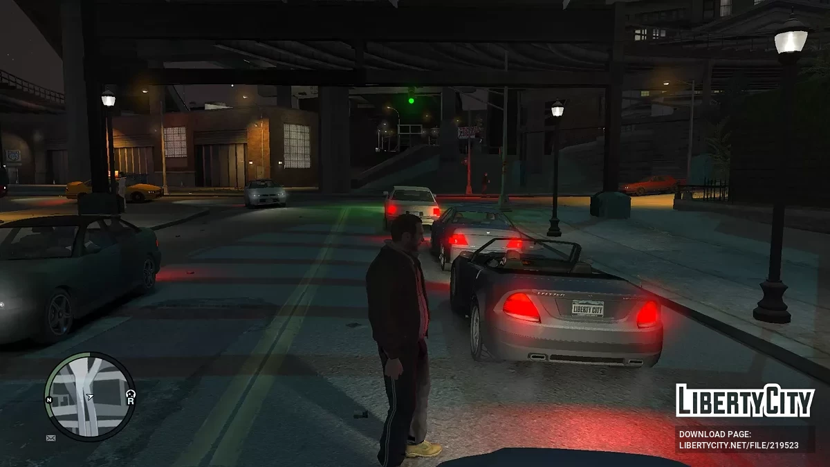 Улучшенные тени и чёткость картинки / GTA 4