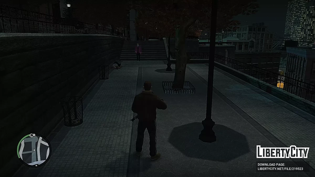 Улучшенные тени и чёткость картинки / GTA 4