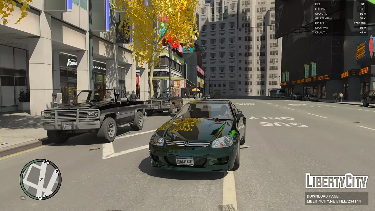 Простой ENB для RTX Remix / GTA 4