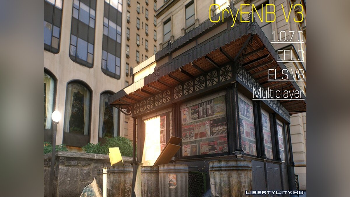 CryENB V3 для GTA 4 - Картинка #1