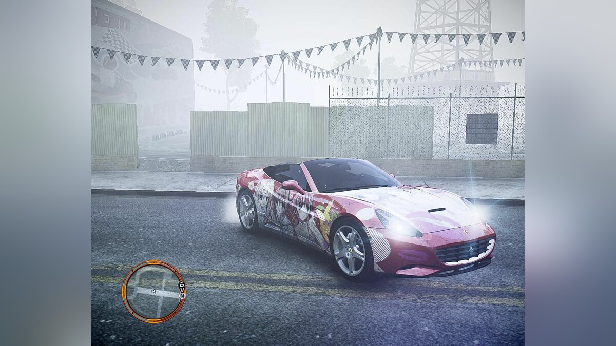 2009 Ferrari California v2.0-DC Texture для GTA 4 - Картинка #1