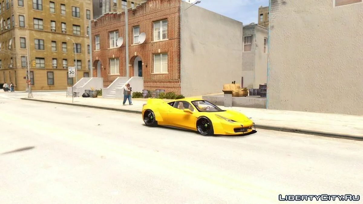 Ferrari 458 Italia Liberty Walk - BETA - / GTA 4