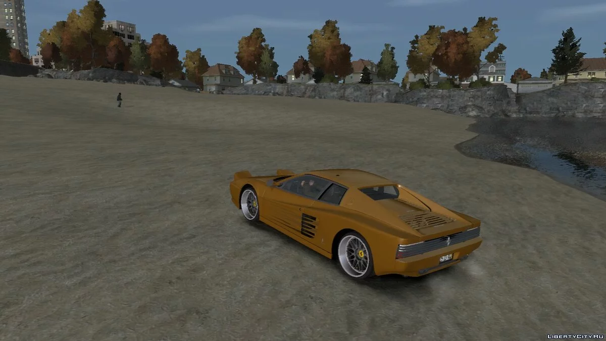 Gold Ferrari 512 TR / GTA 4