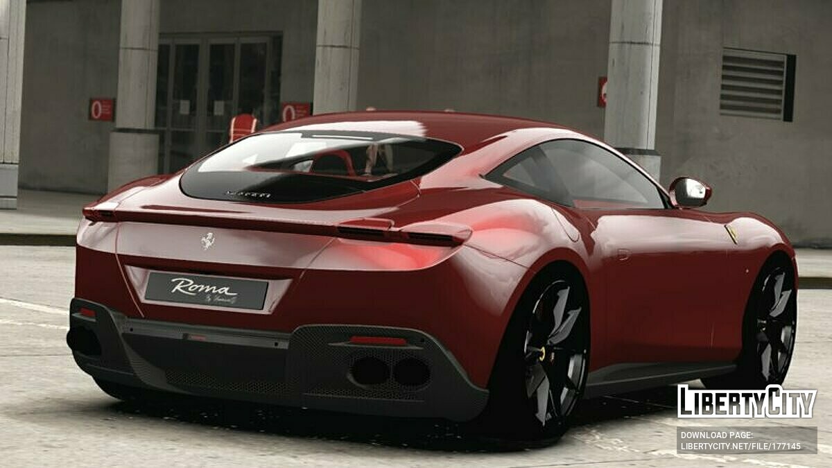 2020 Ferrari Roma for GTA 4 - Картинка #2