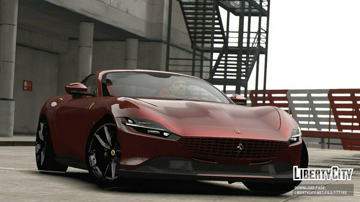 2020 Ferrari Roma for GTA 4 - Картинка #7