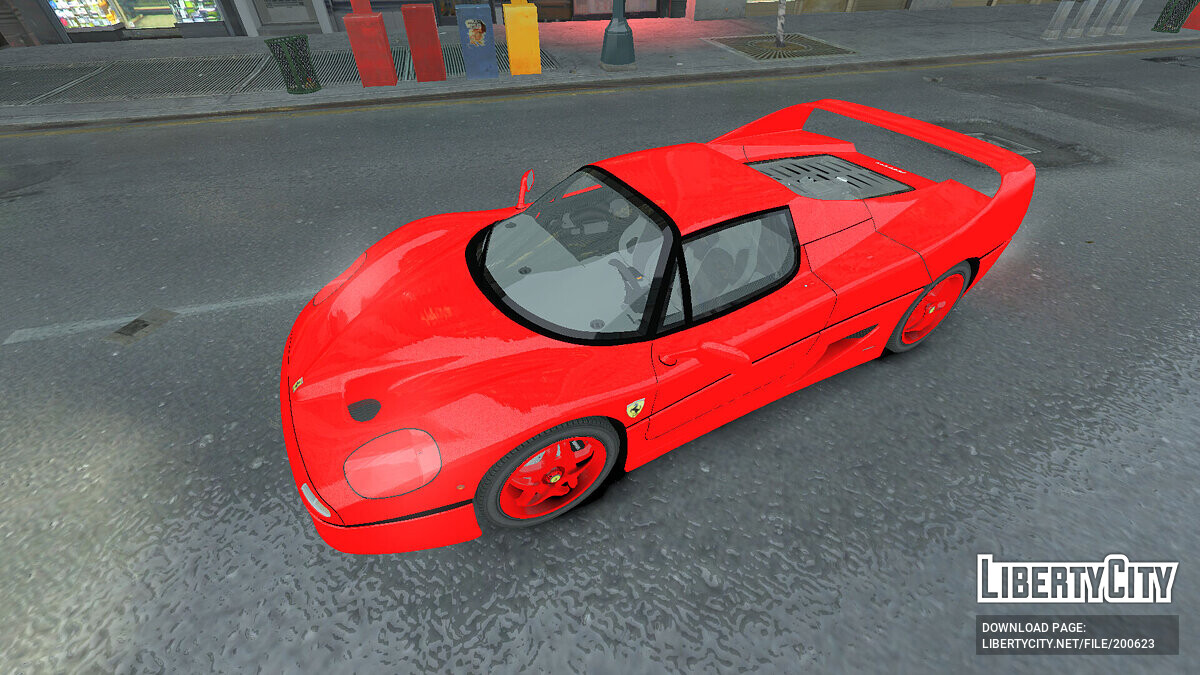 Скачать Ferrari F50 LE-R для GTA 4