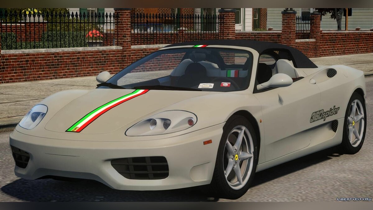 2000 Ferrari 360 Spider V1.3 for GTA 4 - Картинка #1